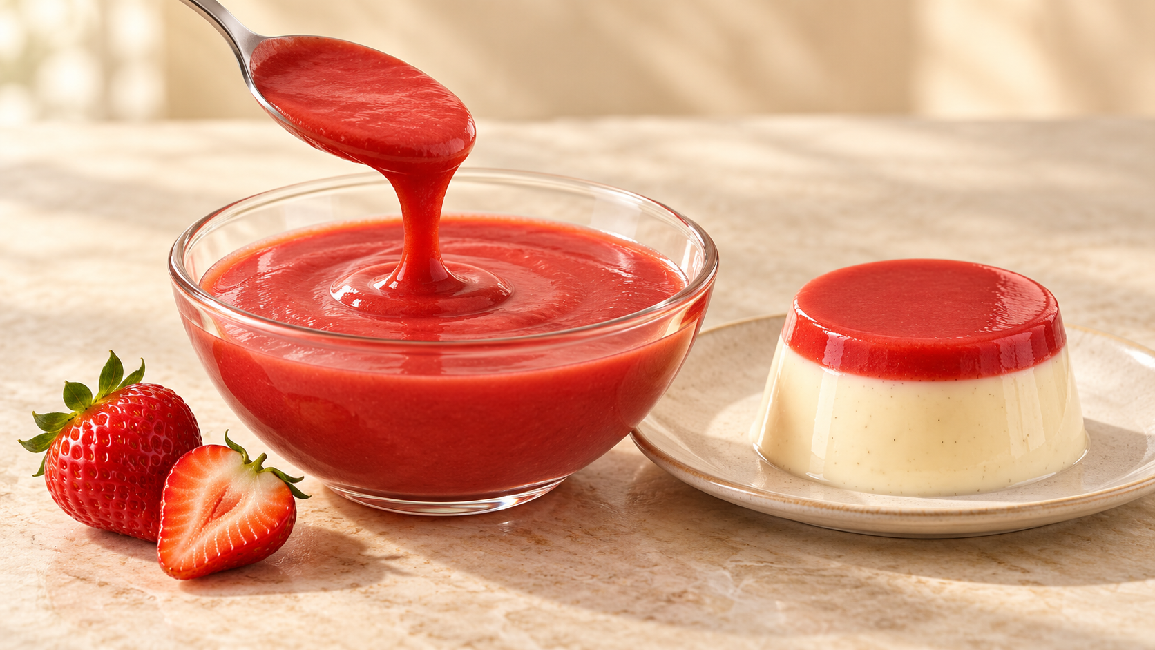 Celebre Strawberry Puree for commercial food production